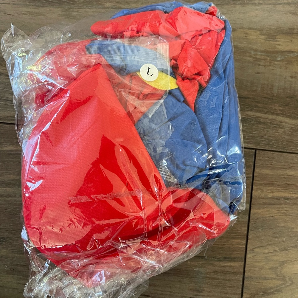 New Adult Grownups Super Mario Halloween costume size L - Picture 3 of 5